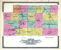 Outline County Map, Taylor County 1913